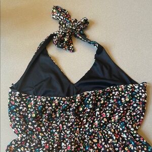 Floral Halter Jumpsuit